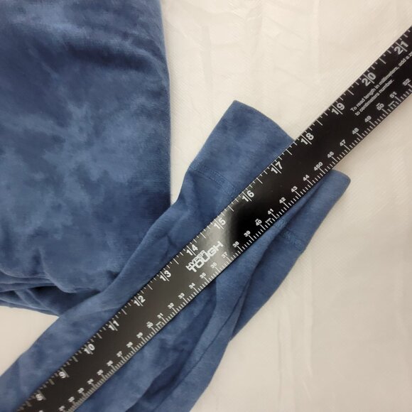 Chicos Matching Set Womens Medium Blue Zip Cotton Stretch Pockets Jacket pants - Picture 14 of 15